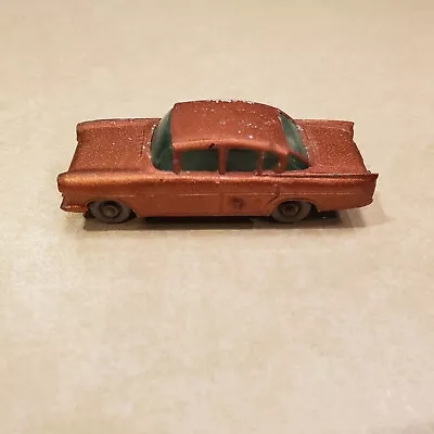 Lesney Matchbox No. 22 1958 Vauxhall Cresta Copper W/ Gray Wheels Some Corrosion • $11.36