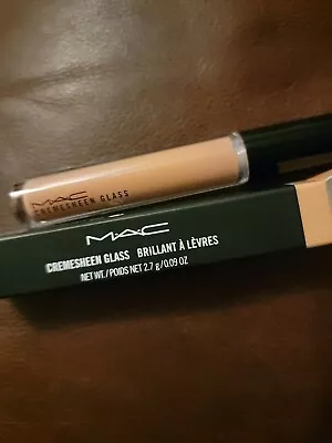 Nib Mac Cremesheen Glass Lipglass (bait Boy 204) Nude  Pink Shine 💝 • $24.99