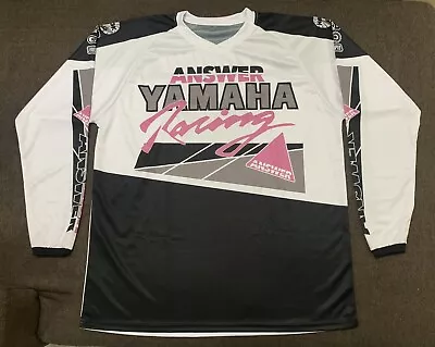 Vintage Motorcross Jersey Yamaha MX AHRMA VMX Yz 80 125 250 490 Works • $66