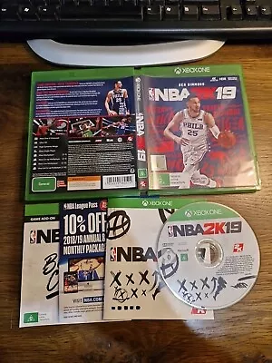 NBA 2K19 - 2K 19 - Basketball - Microsoft XBOX ONE - Aussie Stock - BEN SIMMONS • $9.99