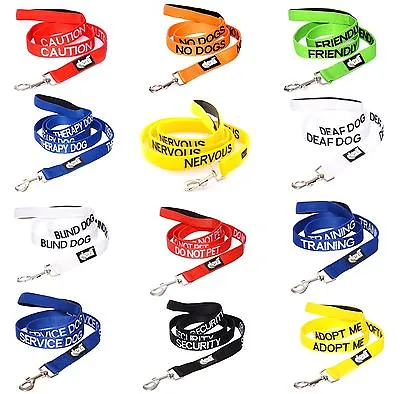 Colour Coded Prevents Accidents By Warning Others In Advance Pet Dog Lead Collar • £1.99