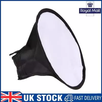 20cm Round Flash Softbox For Diffuser Speedlight Photography Canon • £6.89
