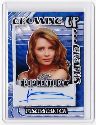 Mischa Barton 2023 Leaf Pop Century Autograph Card # 2/7 ! The OC Signature Auto • $28.99