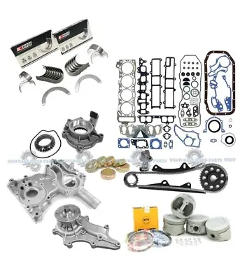 85-95 Toyota 4runner Pickup 2.4l 22re 22rec King Bearings Master  Rebuild Kit • $369.95