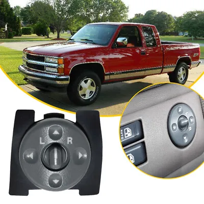 Power Mirror Control Switch For 95-00 Chevrolet GMC C/K2500 C3500 Pickup Yukon • $10.99