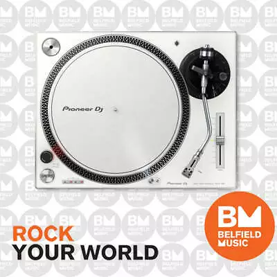 Pioneer PLX-500W Turntable White PLX500W - Brand New - Belfield Music • $719