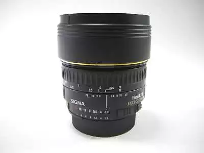 Sigma EX DG Fisheye 15mm F2.8 Nikon AiS Mt. • $179.99