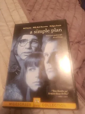 A Simple Plan (DVD 1999 Sensormatic) (F75) • $22.96