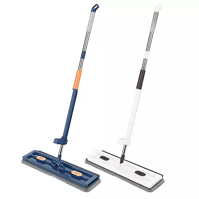 Flat Mop Household Floor Reusable Microfiber Flat Mop Pads Dry Wet Use Dust Mop • $39.59