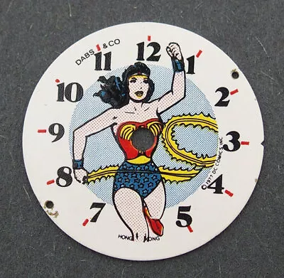 1977 Dabs & Co. Wonder Woman Character Watch Dial For Parts #W020 • $13.99