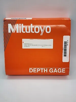 Mitutoyo 547-217S Digimatic Depth Gage 0-8 /200mm Range .0005 /0.01mm A2 • $525