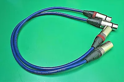 CHORD Co. CHAMELEON SILVER PLUS XLR Balanced Audio Interconnect Cables • £59