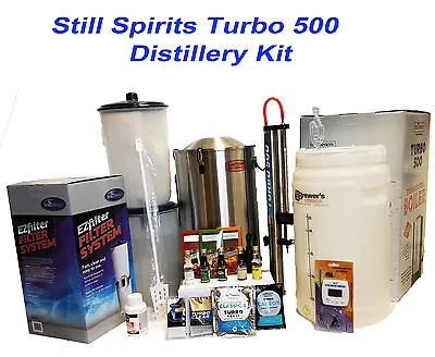 Still Spirits T500 Distillery Kit #2 With Reflux S.Steel Condensor Homebrew • $449.88