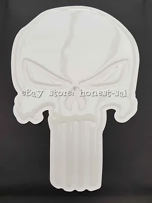 The Punisher Motorcycle Tank Pad Protector Honda Yamaha Suzuki Kawasaki - Clear • $12.32