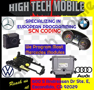 Mercedes SCN Coding Or Programming; ECU EIS Cluster Or Conductor Plate • $249.99