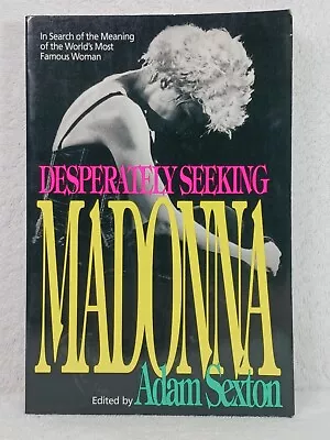 Vintage Madonna Book Desperately Seeking Madonna : In Search Of (First Edition) • $19.29