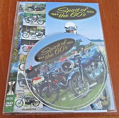 £2.50 • Buy Spirit Of The 60s Britain's Biggest Classic Motorcycle Run (DVD) (2007)