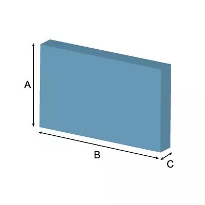 Foam Cut To Size Upholstery Cushion Multi Depths And High Density Medium Sheets • £0.99