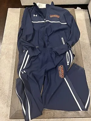 Mens Under Armour Chaminade High School Sweatsuit Track Suit Pants Jacket XL • $48.75