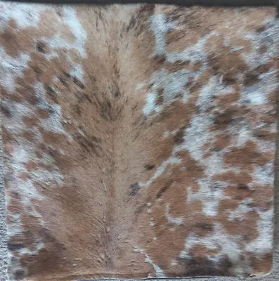 Pillow Cover Genuine Tricolor Cowhide 20 X20  Hair On Western Cabin Lodge Decor • $43.99