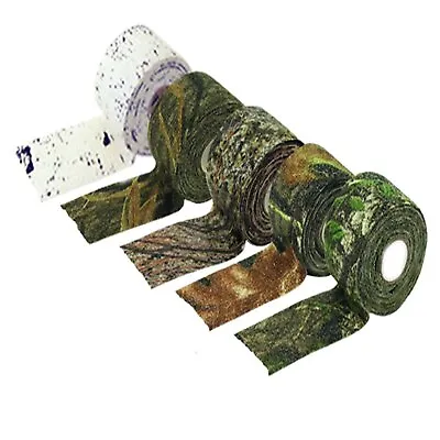 2 Pack GEAR AID Camo Form Self-Cling Reusable Gun Wrap 2” X 144” Various Colors • $24.99