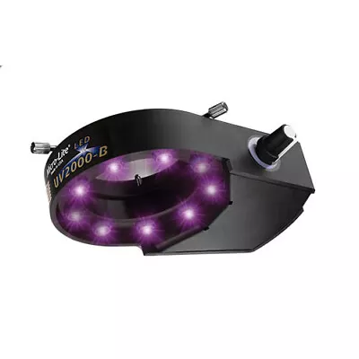 O.C. White UV2000-B Micro-Lite Ultraviolet LED Ring Illuminator • $549