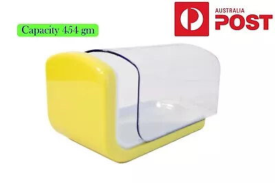 Butter Dish With Lid Container Holder Storage Clear See Thru Kitchen Box  Joie • $20.99