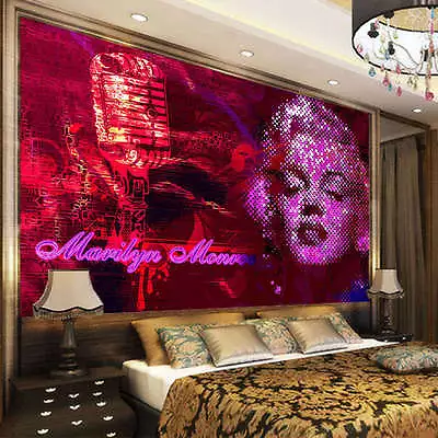 Great Marilyn Monroe 3D Full Wall Mural Photo Wallpaper Printing Home Kids Decor • $24.99