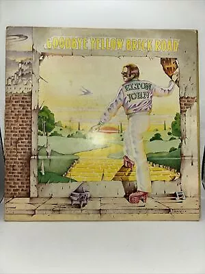 Elton John Vinyl LP- Goodbye Yellow Brick Road  1973-2 Record Set EXC • $30
