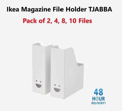 £8.99 • Buy Magazine Holder File Document Letter Organiser Storage Office Desk Rack White