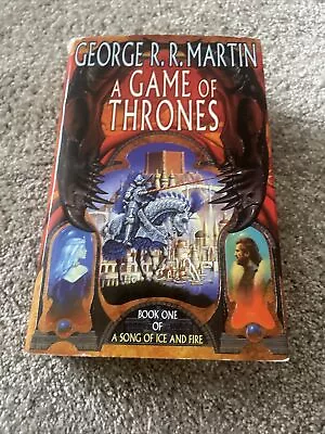 A Game Of Thrones Hardback Book 1996 BCA 1st Edition Book 1 Song Of Fire And Ice • £50