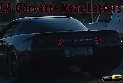 C5 Corvette Rear Bumper Letter Insert Kit • $49.99