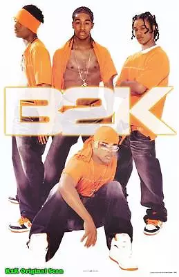 MUSIC POSTER~B2K Lil Fizz Omarion Raz-B J Boog Original  Full Size Chris Stokes~ • $17.85