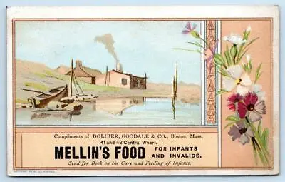 1882 Dolbier Goodale & Co*boston*central Wharf*mellin's Food*infants & Invalids • $16.95