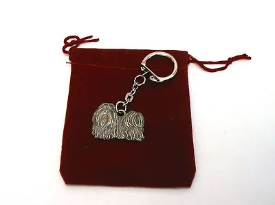 £5.99 • Buy Shih Tzu Dog Collectable Pewter Keyring Free Pouch Vet Kennels Mothers Day Gift