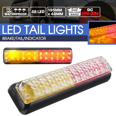 $26.50 • Buy 2X Trailer Lights LED Tail Lights Truck Ute Caravan Indicator 12V 24V Lamp Stop