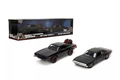 $29.99 • Buy Fast & Furious - Dom's F9 Charger & F7 Charger 1:32 Scale 2-Pack : NEW