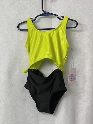 Girls' Cut-Out One Piece Swimsuit - More Than Magic™ - Size XS • $3.50