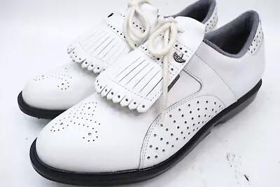 Vintage Adidas Aditex Golf Shoes Women Size 10 Metal Spikes • $25.24