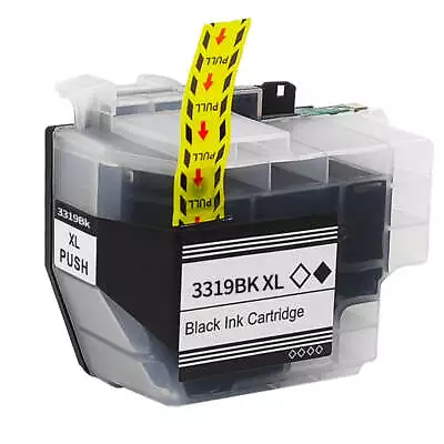 Compatible Brother LC-3319XL BK Black Ink Cartridges - 3000 Pages • $15