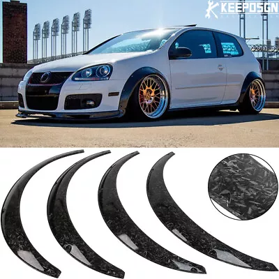 For VW Golf Jetta GTI MK6 MK7 4PCS Forged Pattern Fender Flares Wide Body Kit • $89.77