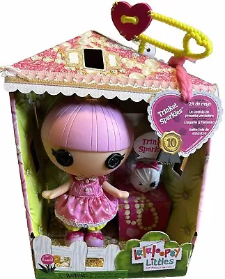 Lalaloopsy Littles 10th Anniversary - Trinket Sparkles Doll Little Sister Nib • $13.70