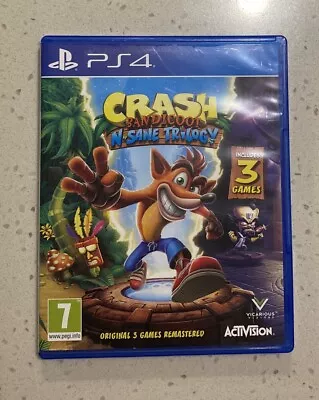 Crash Bandicoot N. Sane Trilogy (Sony PlayStation 4 2017) • $25