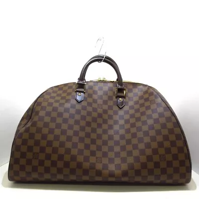 Auth LOUIS VUITTON Ribera GM N41432 Ebene Damier AR0091 Women's Handbag • $788