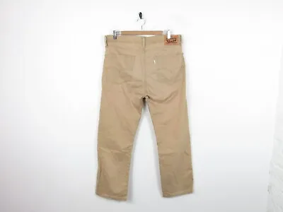 Levi's 751 Mens Beige Regular Fit Straight Leg Chinos Trousers Jeans | 36 W 30 L • £27.99