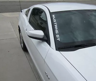 Ford Mustang Gt Windshield Window Side Decal Ford Licensed Sticker Graphics • $12.95