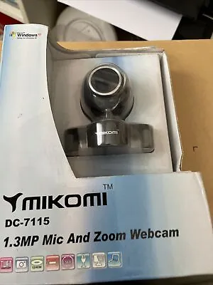 Mikomi 7MP Mic And Zoom Webcam DC7130 • £17