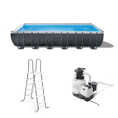 $1119.61 • Buy Intex 26367EH 24' X 12' X 52  Ultra XTR Frame Swimming Pool W/ Pump (Used)