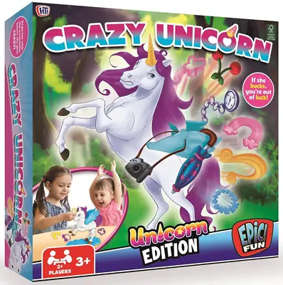 Hti Crazy Unicorn Game - 1375474 Family Board Games Fun Play Horns Skill • $23.81