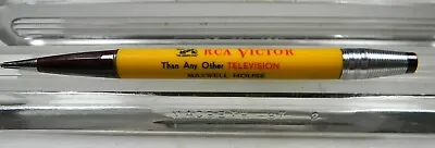 1950s DUROLITE Mechanical Pencil RCA Victor Early Television Dealers Pencil • $37.95